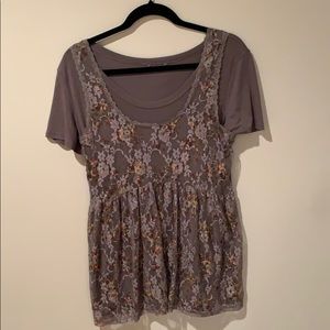 Tank top tee shirt combo!
